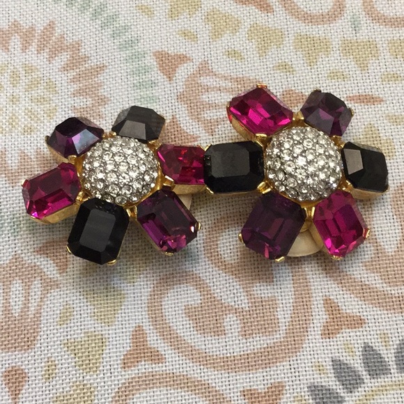 CINER Jewelry - VTG 1980S CINER COUTURE FUCHSIA
